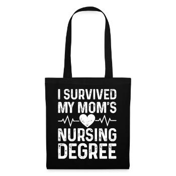 I graduated from nursing school - Tote Bag - black - Front
