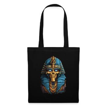 Pharaon égyptien super cool et funky - Sac en tissu - noir - Devant