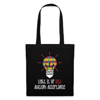 Autism Awareness Day Autistic Gift - Tote Bag - black - Front