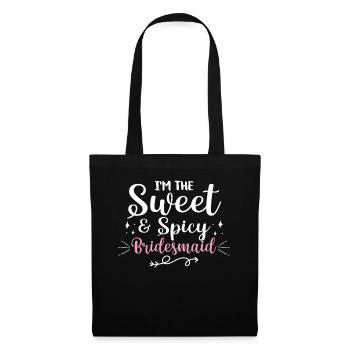Bachelorette Hen Party Bride - Tote Bag - black - Front
