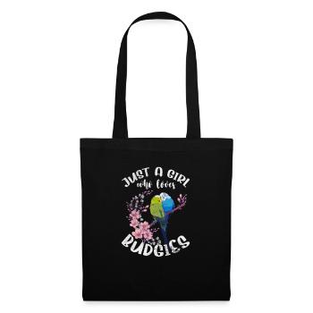 Budgerigar - Tote Bag - black - Front