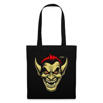 Cool and evil goblin - Tote Bag - black - Front