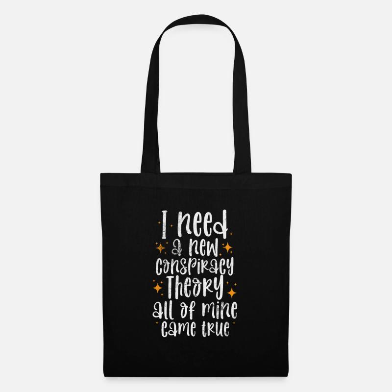 Conspiracy - Tote Bag - black