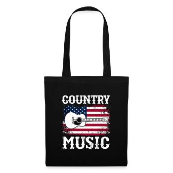 Country Music Country Music Gift - Tote Bag - black - Front