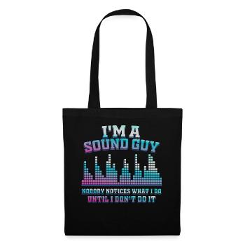 Sound Guy Not A Magician - Tote Bag - black - Front