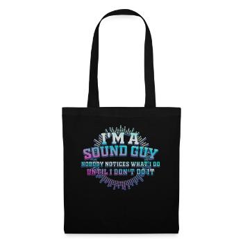 Sound Guy Not A Magician - Tote Bag - black - Front