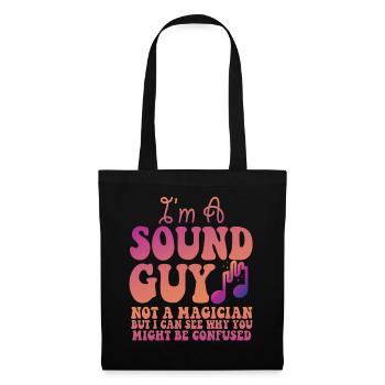 Sound Guy Not A Magician - Tote Bag - black - Front