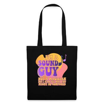 Sound Guy Not A Magician - Tote Bag - black - Front