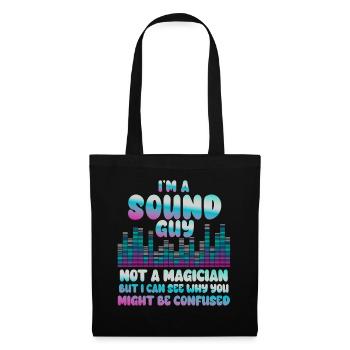Sound Guy Not A Magician - Tote Bag - black - Front