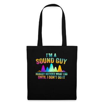 Sound Guy Not A Magician - Tote Bag - black - Front