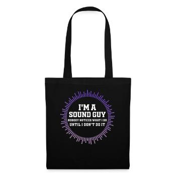 Sound Guy Not A Magician - Tote Bag - black - Front