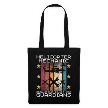 Helicopter Mechanic Guardian Pride - Tote Bag - black - Front