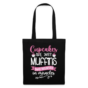 Cupcake Muffin Baking Gift - Tote Bag - black - Front