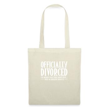 Divorce Séparation Fin Relation Cadeau - Sac en tissu - nature - Devant