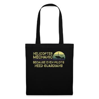 Helicopter Mechanic Guardian Pride - Tote Bag - black - Front