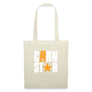 Cornhole pouf trou aveugle cadeau - Sac en tissu - nature - Devant