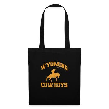 Cow-boy - Sac en tissu - noir - Devant