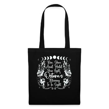 Ostara Witch Moon Eostre Spring Eastern - Tote Bag - black - Front