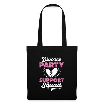 Divorce Separation End Relationship Gift - Tote Bag - black - Front