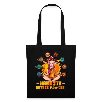 Hippie Mushrooms Shrooms Psychedelic Mushroomhead - Stoffbeutel - Schwarz - Vorne