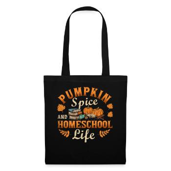 Pumpkin Spice And Homeschool Life - Tote Bag - black - Front