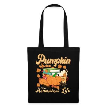 Pumpkin Spice And Homeschool Life - Tote Bag - black - Front