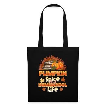 Pumpkin Spice et la vie à la maison - Sac en tissu - noir - Devant
