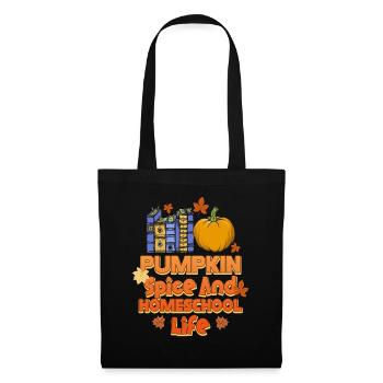 Pumpkin Spice And Homeschool Life - Tote Bag - black - Front