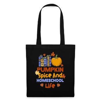 Pumpkin Spice And Homeschool Life - Tote Bag - black - Front