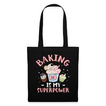 Cupcake Muffin Baking Gift - Tote Bag - black - Front