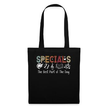 Spéciaux La meilleure partie de la journée - Sac en tissu - noir - Devant