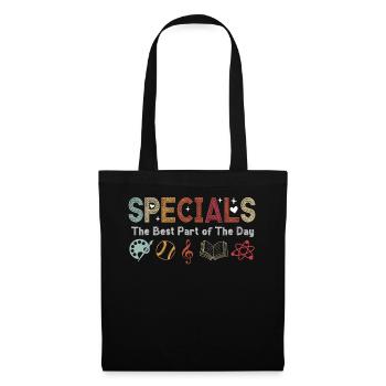 Spéciaux La meilleure partie de la journée - Sac en tissu - noir - Devant
