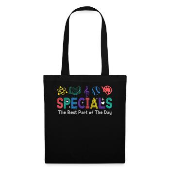 Spéciaux La meilleure partie de la journée - Sac en tissu - noir - Devant