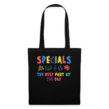 Spéciaux La meilleure partie de la journée - Sac en tissu - noir - Devant