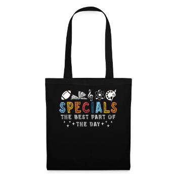 Spéciaux La meilleure partie de la journée - Sac en tissu - noir - Devant