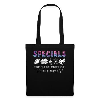 Spéciaux La meilleure partie de la journée - Sac en tissu - noir - Devant