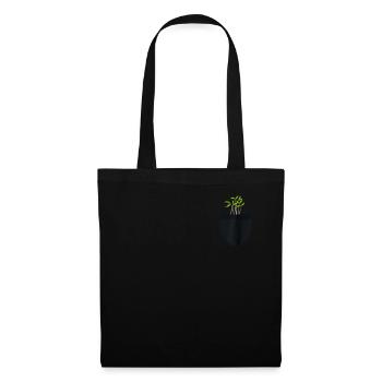 Jardinier Urbain Hommes Femmes Microgreens - Sac en tissu - noir - Devant