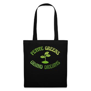 Urban Gardener Männer Frauen Microgreens - Stoffbeutel - Schwarz - Vorne