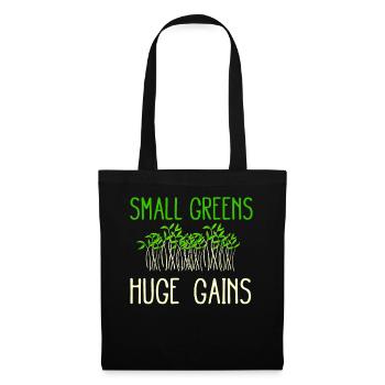 Jardinier Urbain Hommes Femmes Microgreens - Sac en tissu - noir - Devant
