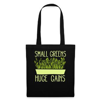 Jardinier Urbain Hommes Femmes Microgreens - Sac en tissu - noir - Devant