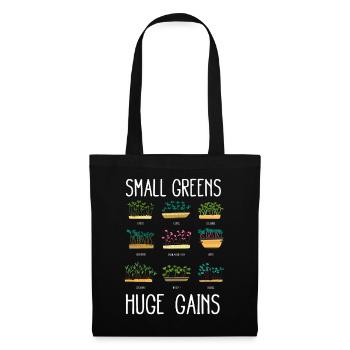 Jardinier Urbain Hommes Femmes Microgreens - Sac en tissu - noir - Devant