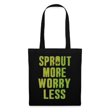 Urban Gardener Men Women Microgreens - Tote Bag - black - Front