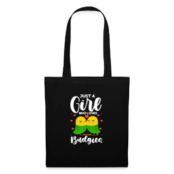 Perruche oiseau animal de compagnie perruche cadeau - Sac en tissu - noir - Devant