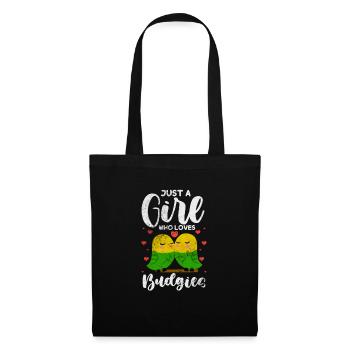 Budgerigar - Tote Bag - black - Front