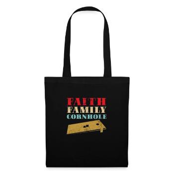 Cornhole - Sac en tissu - noir - Devant