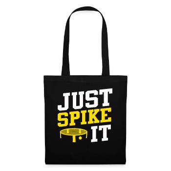 Just Spike It Roundnet Enthusiast - Tote Bag - black - Front