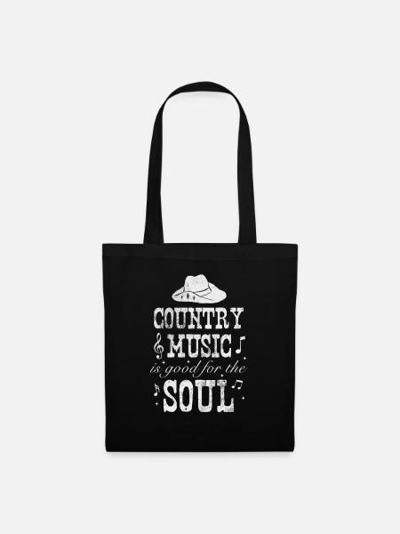 Country - Tote Bag - black