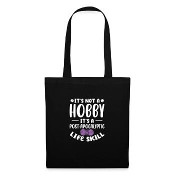 Crochet Knitting Sewing Seamstress Gift - Tote Bag - black - Front