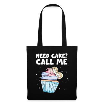 Cupcake Muffin Baking Gift - Tote Bag - black - Front