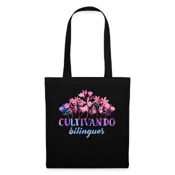 Cultivando Bilingües Spanish Teacher - Tote Bag - black - Front